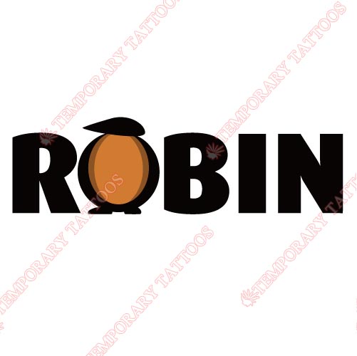 Robin Customize Temporary Tattoos Stickers NO.5839
